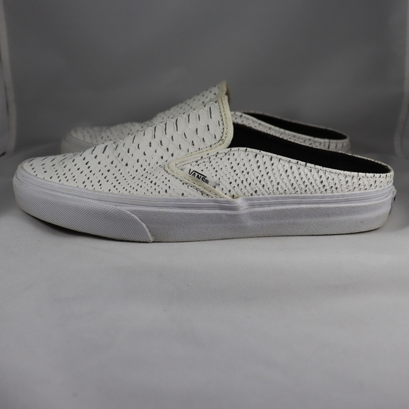 snakeskin vans slides